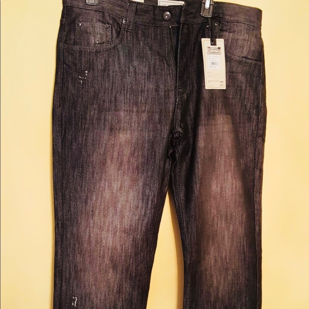 Men jeans in theoden ( carbon black ) color